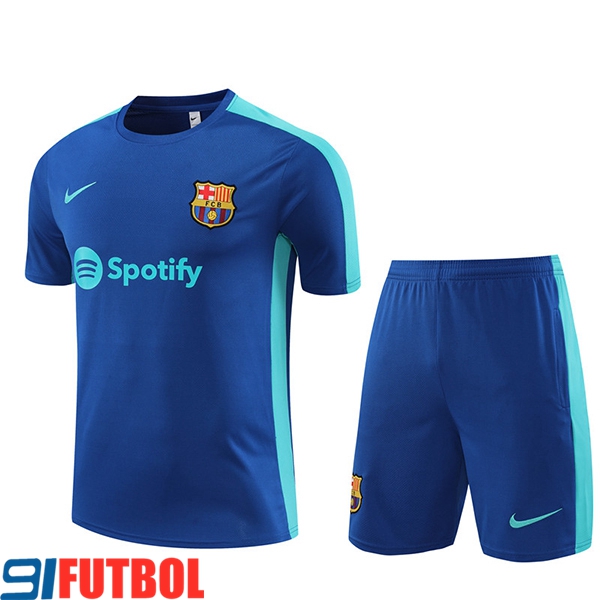 Paginas Para Comprar Camiseta Entrenamiento Cortos Fc Barcellona Azul