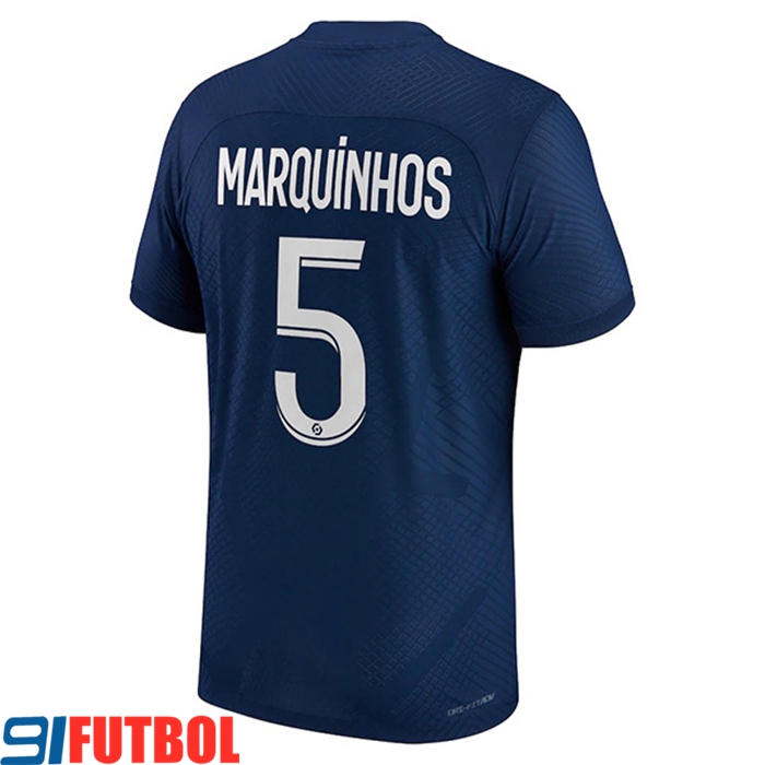 Nueva Camisetas De Futbol PSG (MARQUINHOS #5) 2022/23 Primera