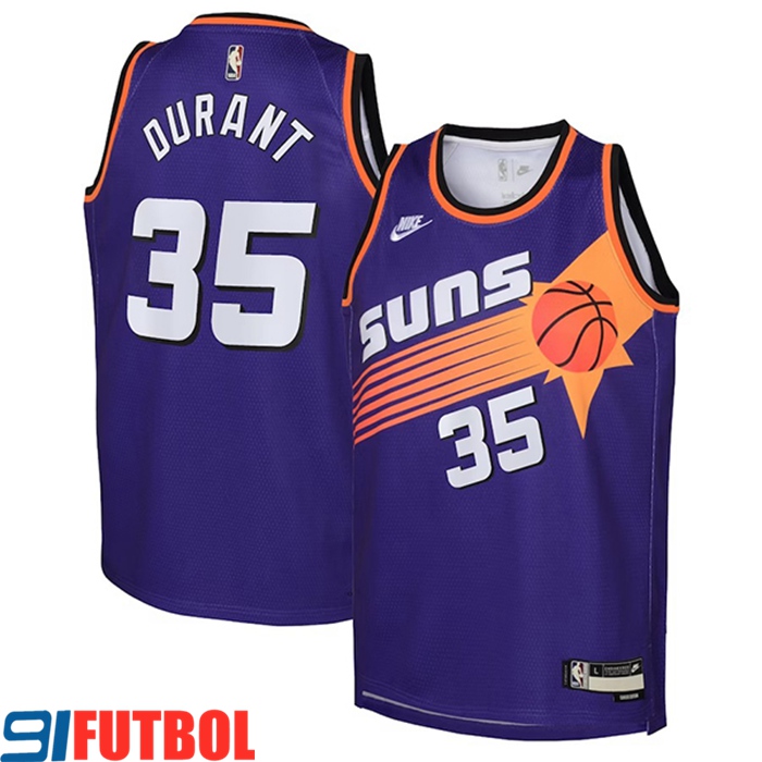 Crear Camisetas Phoenix Suns (durant #35) 2023 23 Violeta Classic Edition