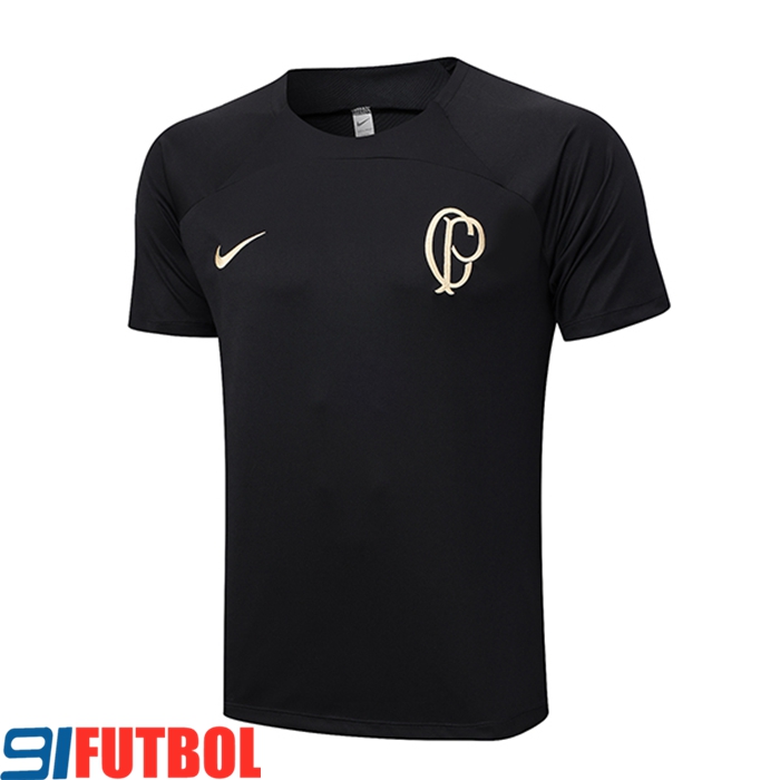 Hacer Camiseta Entrenamiento Corinthians Negro 2023/2024